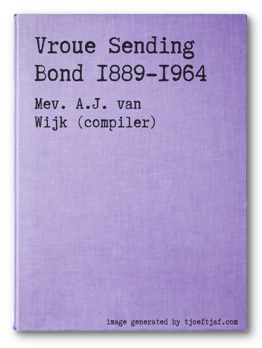 Vroue Sending Bond 1889-1964