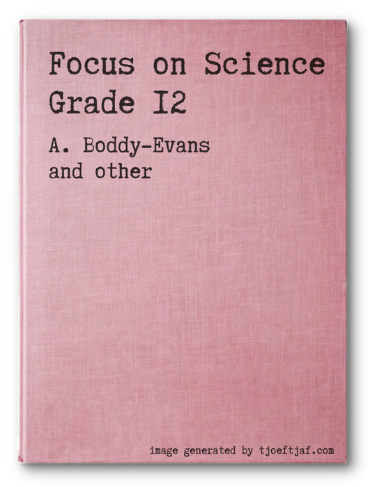 Focus on Science Grade 12