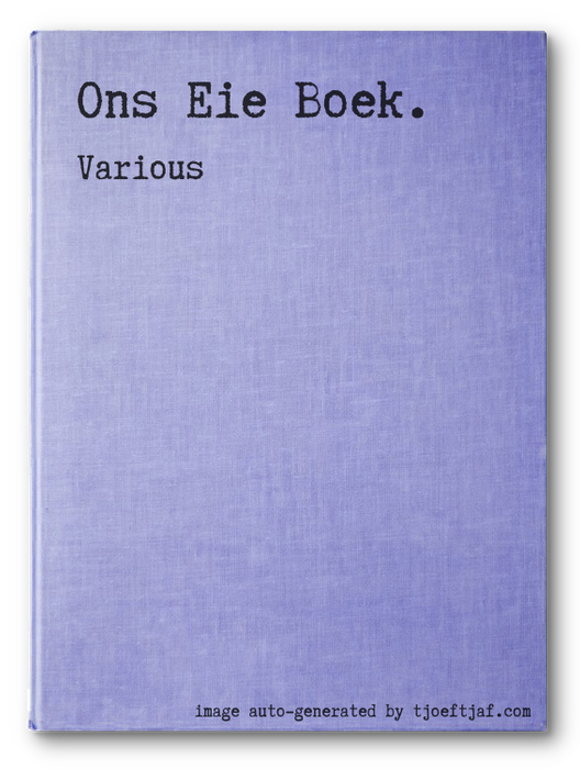 Ons Eie Boek.