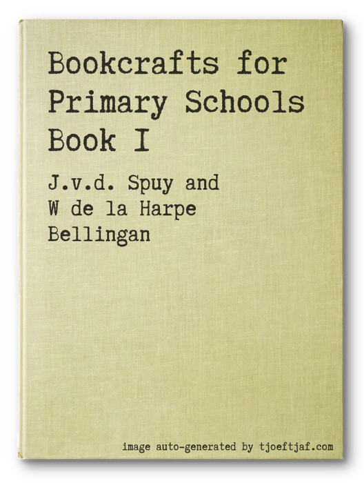Bookcrafts for Primary Schools Book 1