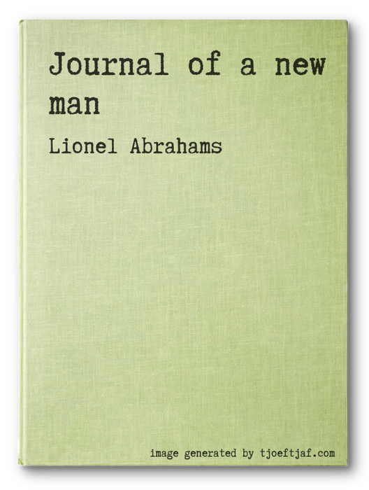 Journal of a new man