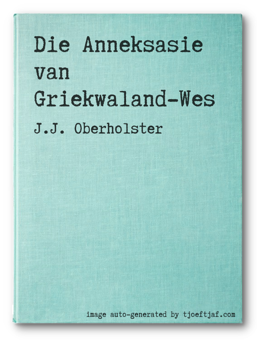 Die Anneksasie van Griekwaland-Wes