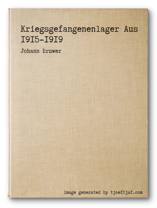 Kriegsgefangenenlager Aus 1915-1919