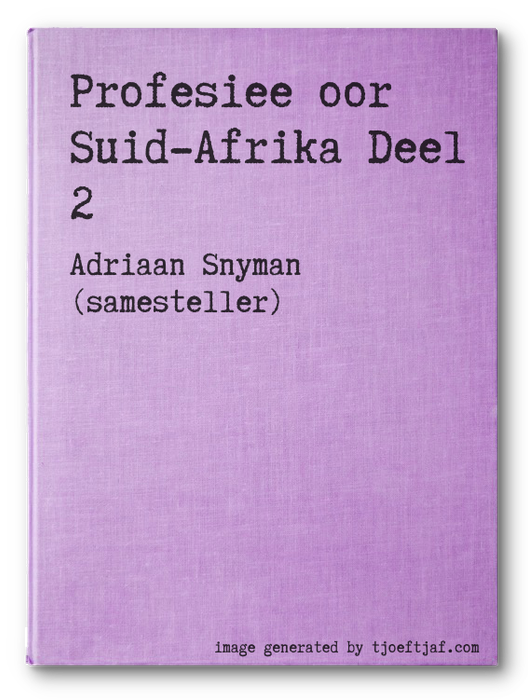 Profesiee oor Suid-Afrika Deel 2