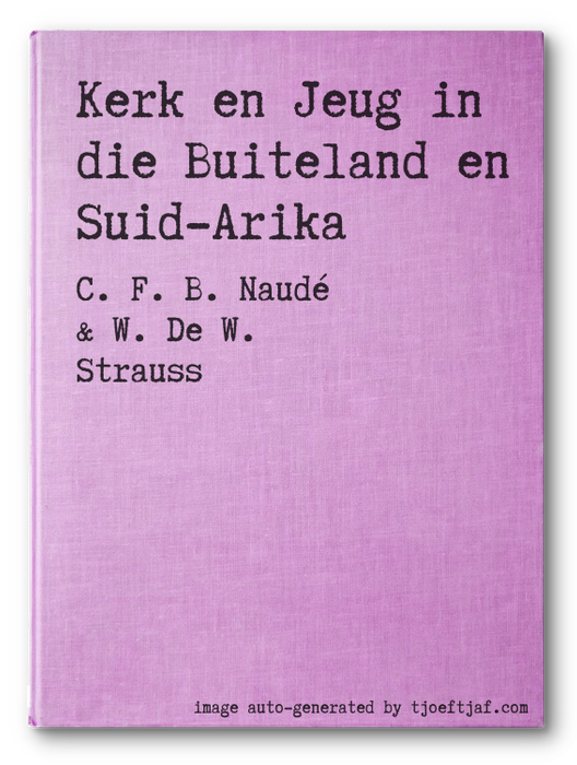 Kerk en Jeug in die Buiteland en Suid-Arika