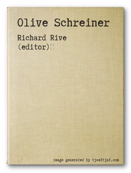 Olive Schreiner