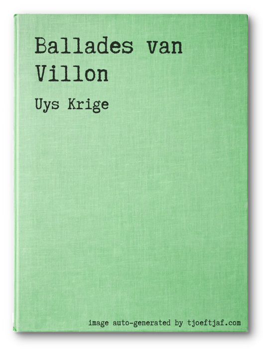 Ballades van Villon