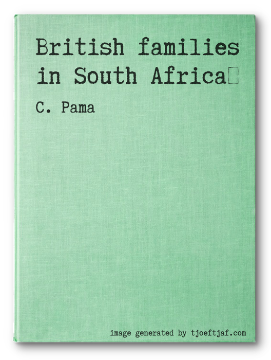 British families in South Africa