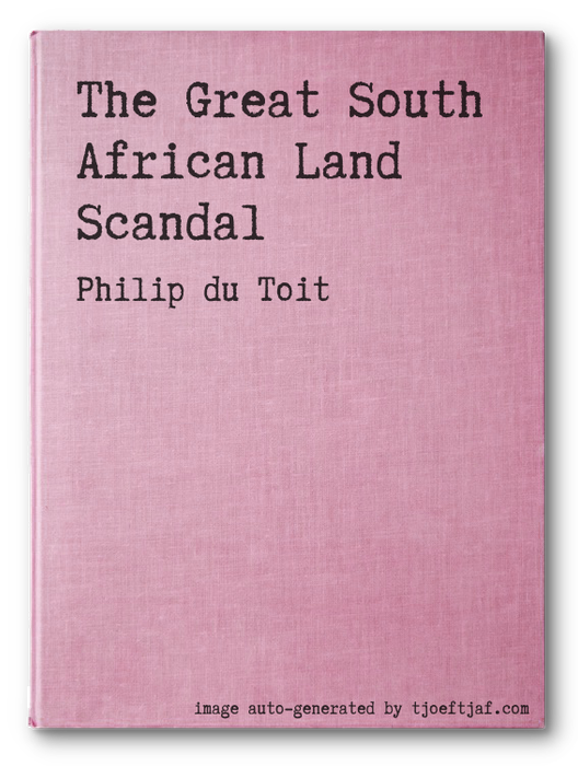The Great South African Land Scandal