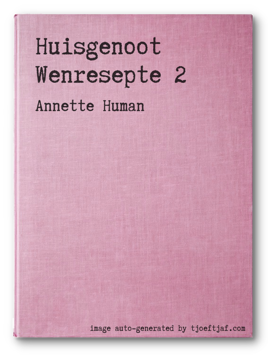 Huisgenoot Wenresepte 2