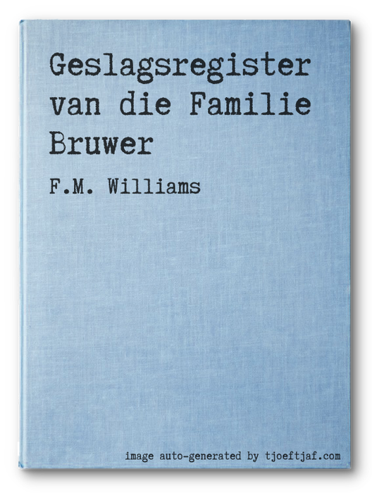 Geslagsregister van die Familie Bruwer