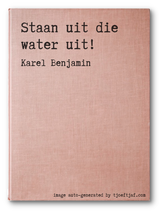 Staan uit die water uit!