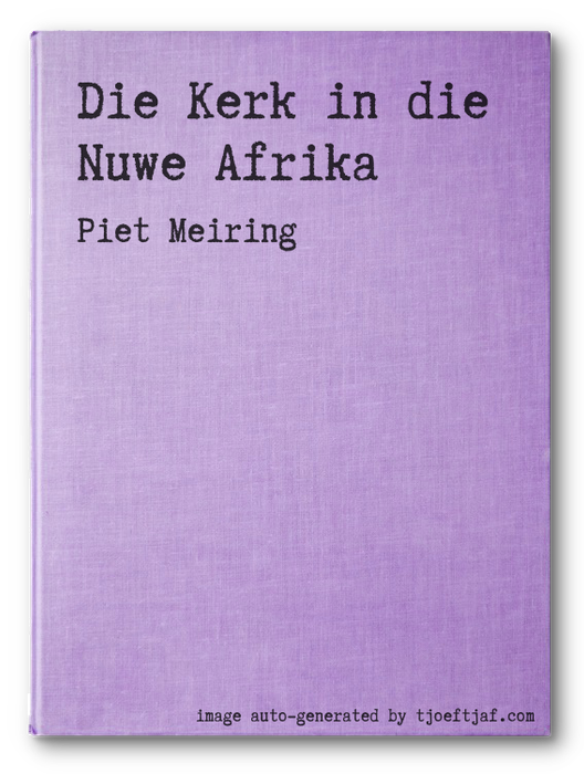Die Kerk in die Nuwe Afrika