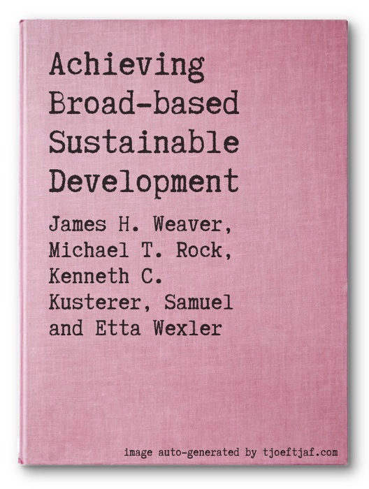 Achieving Broad-based Sustainable Development