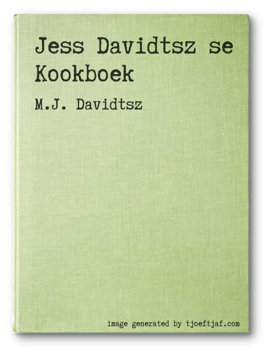 Jess Davidtsz se Kookboek