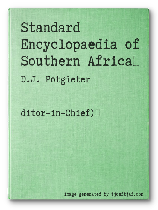 Standard Encyclopaedia of Southern Africa
