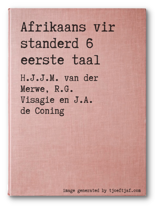 Afrikaans vir standerd 6 eerste taal