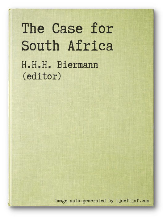The Case for South Africa