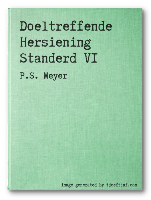 Doeltreffende Hersiening Standerd VI
