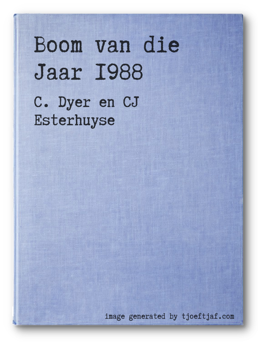 Boom van die Jaar 1988