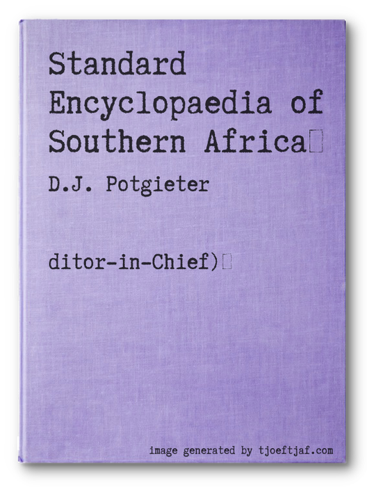 Standard Encyclopaedia of Southern Africa