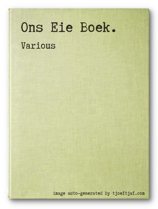 Ons Eie Boek.