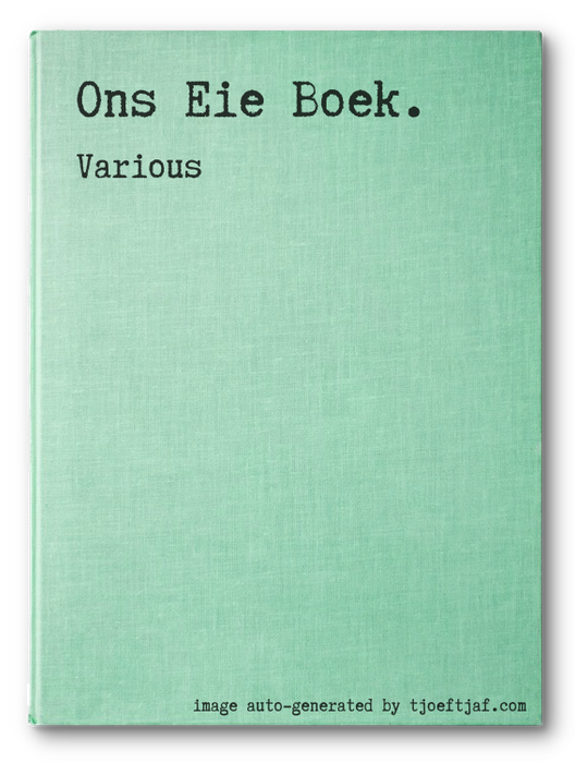 Ons Eie Boek.