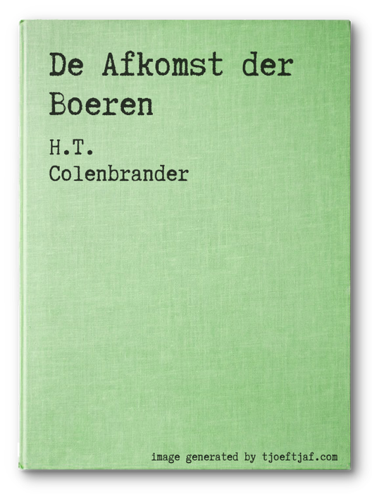 De Afkomst der Boeren