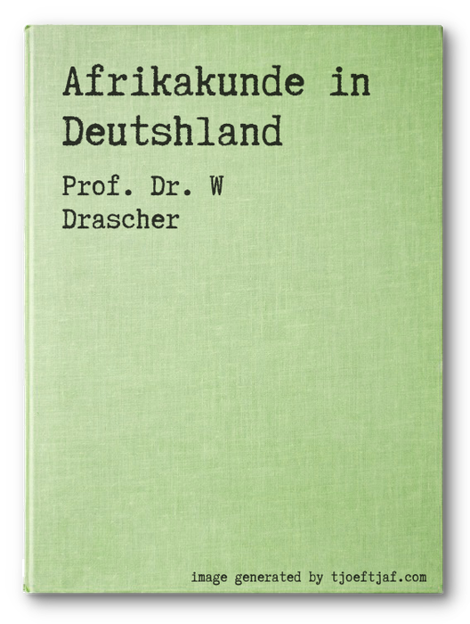 Afrikakunde in Deutshland