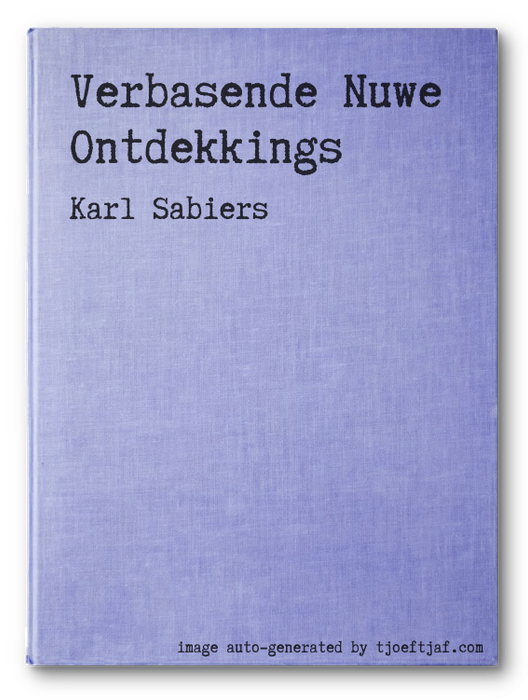 Verbasende Nuwe Ontdekkings