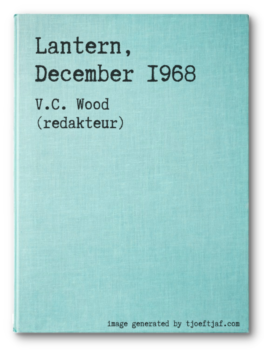 Lantern, December 1968