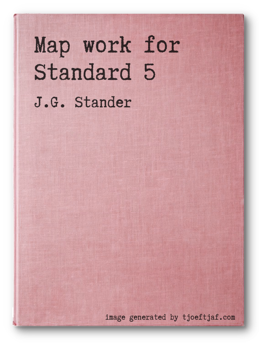 Map work for Standard 5