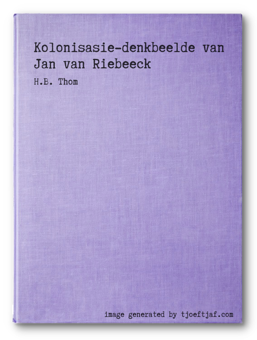 Kolonisasie-denkbeelde van Jan van Riebeeck