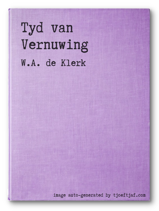 Tyd van Vernuwing