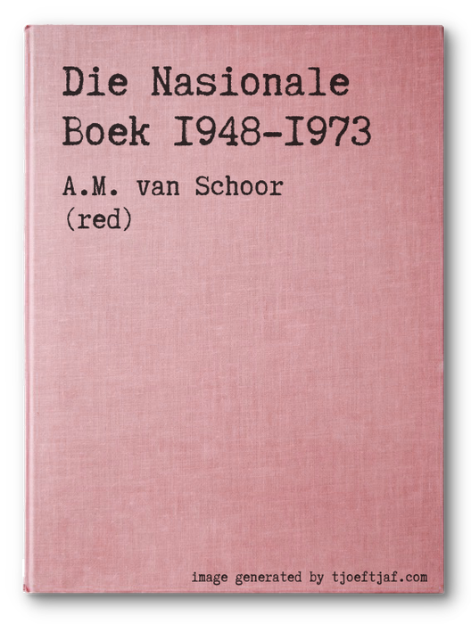 Die Nasionale Boek 1948-1973
