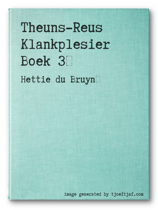 Theuns-Reus Klankplesier Boek 3