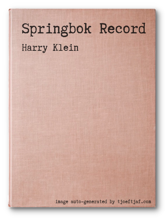 Springbok Record