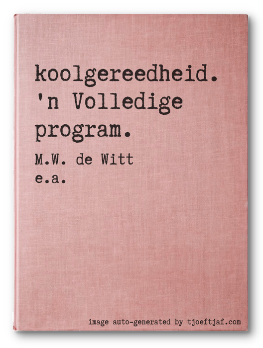 Skoolgereedheid. 'n Volledige program.