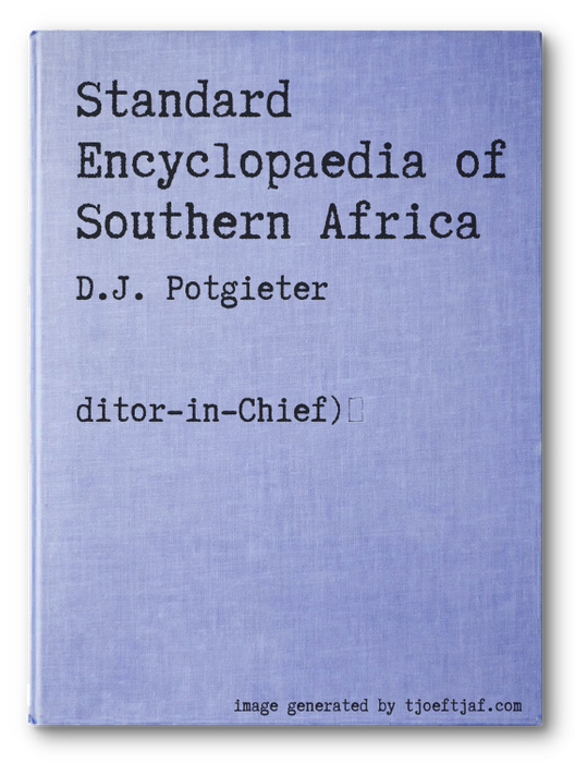 Standard Encyclopaedia of Southern Africa