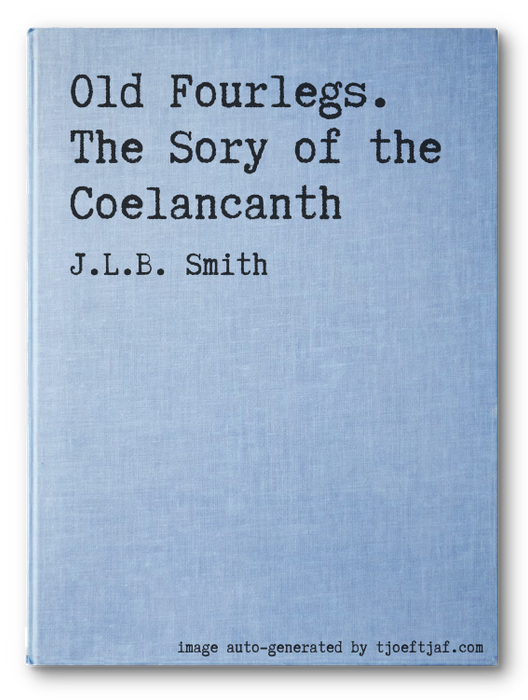 Old Fourlegs. The Sory of the Coelancanth