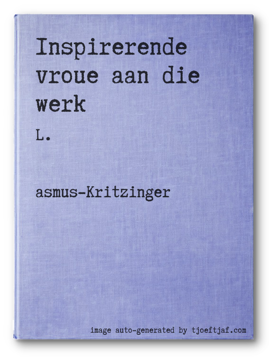 Inspirerende vroue aan die werk