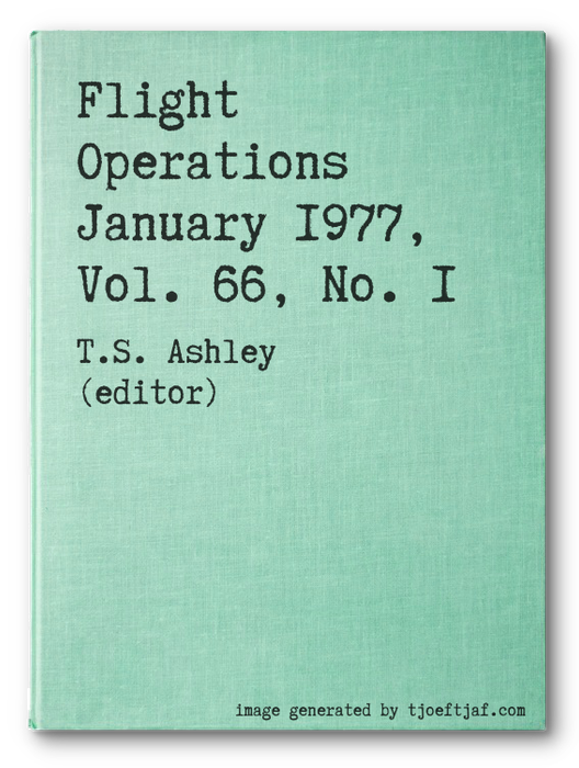 Flight Operations January 1977, Vol. 66, No. 1