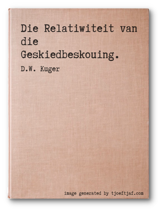 Die Relatiwiteit van die Geskiedbeskouing.
