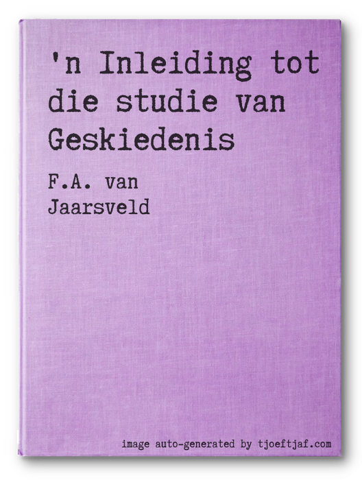 'n Inleiding tot die studie van Geskiedenis
