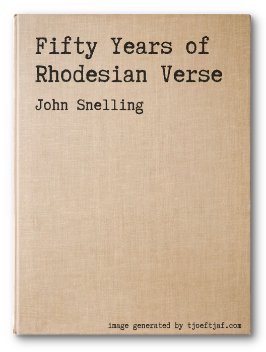 Fifty Years of Rhodesian Verse