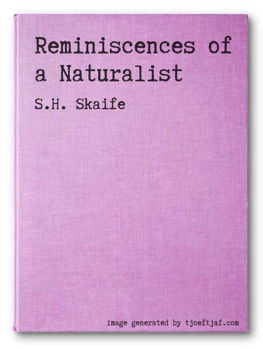 Reminiscences of a Naturalist