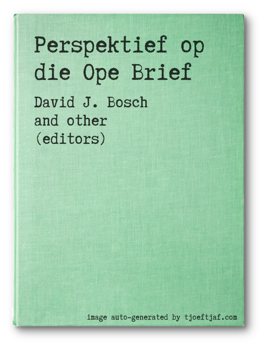 Perspektief op die Ope Brief