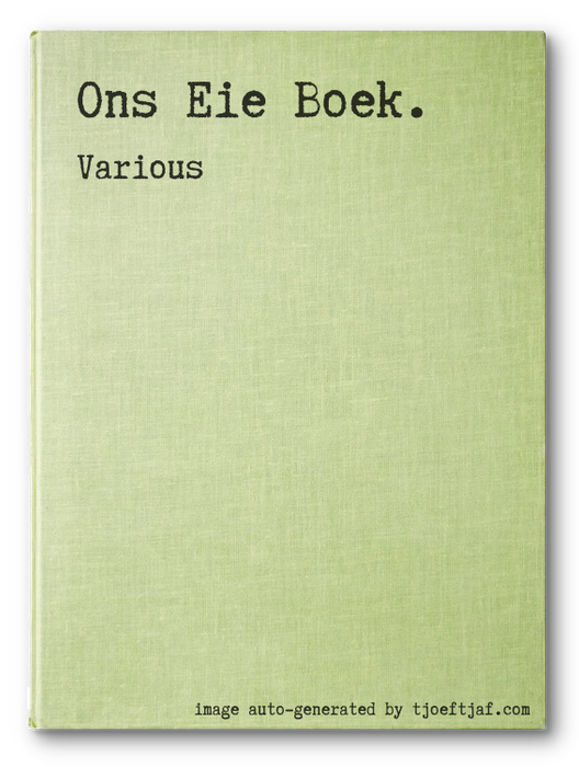 Ons Eie Boek.