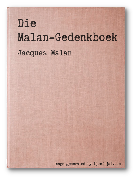 Die Malan-Gedenkboek