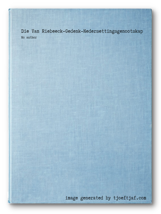 Die Van Riebeeck-Gedenk-Nedersettingsgenootskap